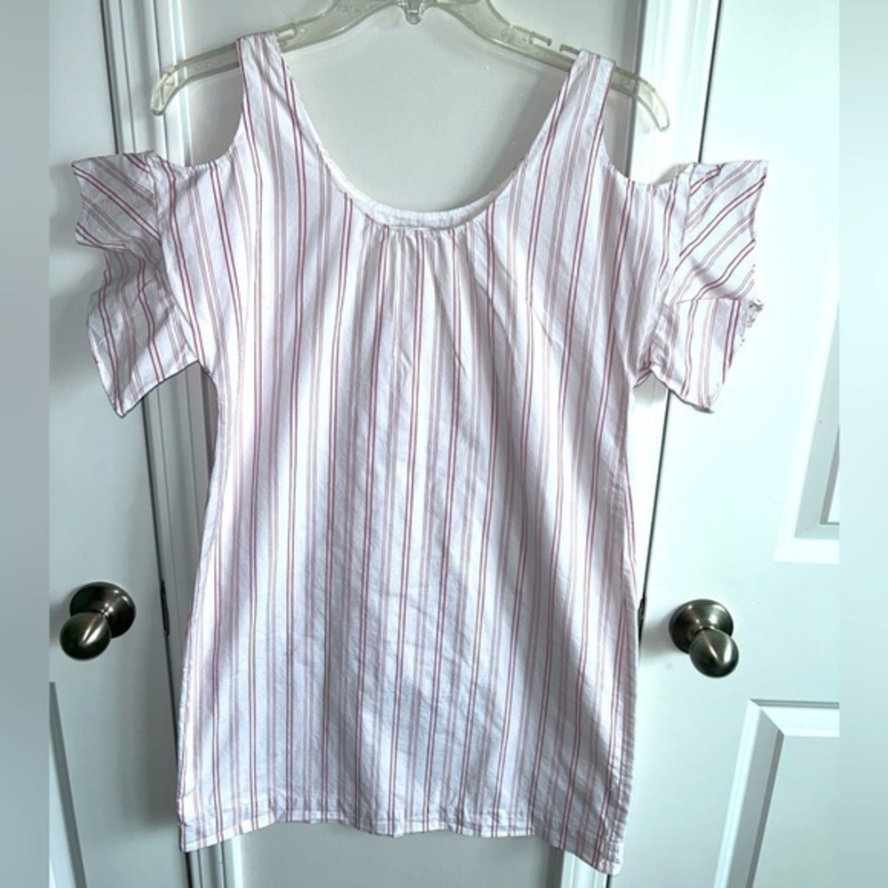 Madewell cold‎ shoulder, sheath dress - sz XSMALL